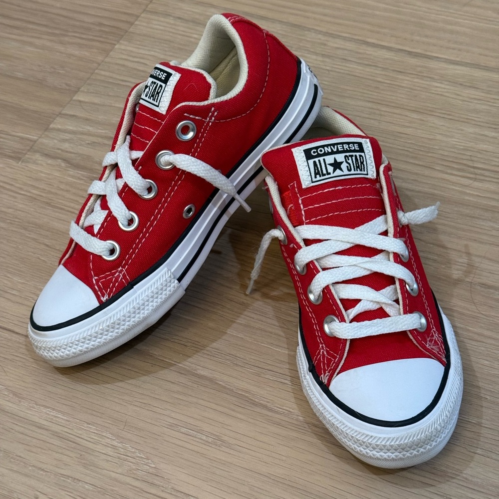 Converse Little Lids Chuck Taylor All Star Sneaker - 13 - Red slip on shoes